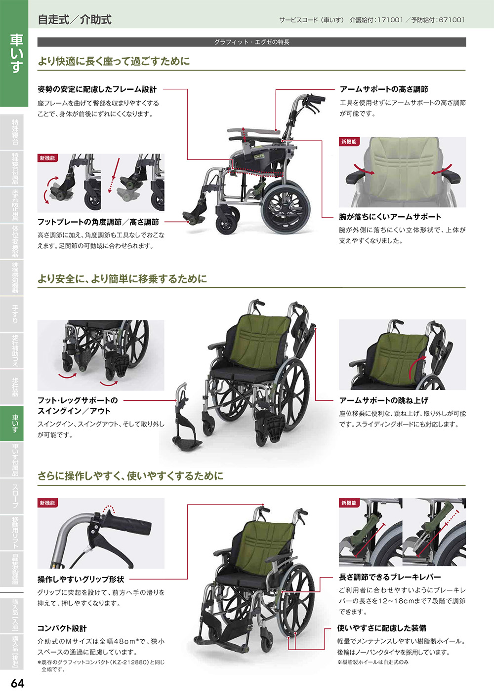 車いす・付属品